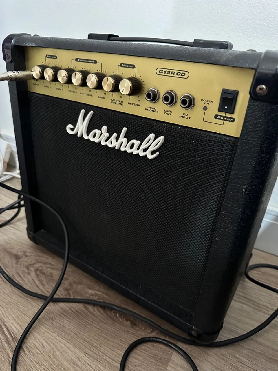 Amplificador Marshall G15R CD pra vender !