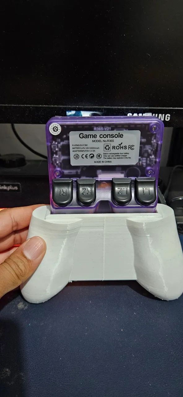Grip para Vídeo Game R36S - Foto 2