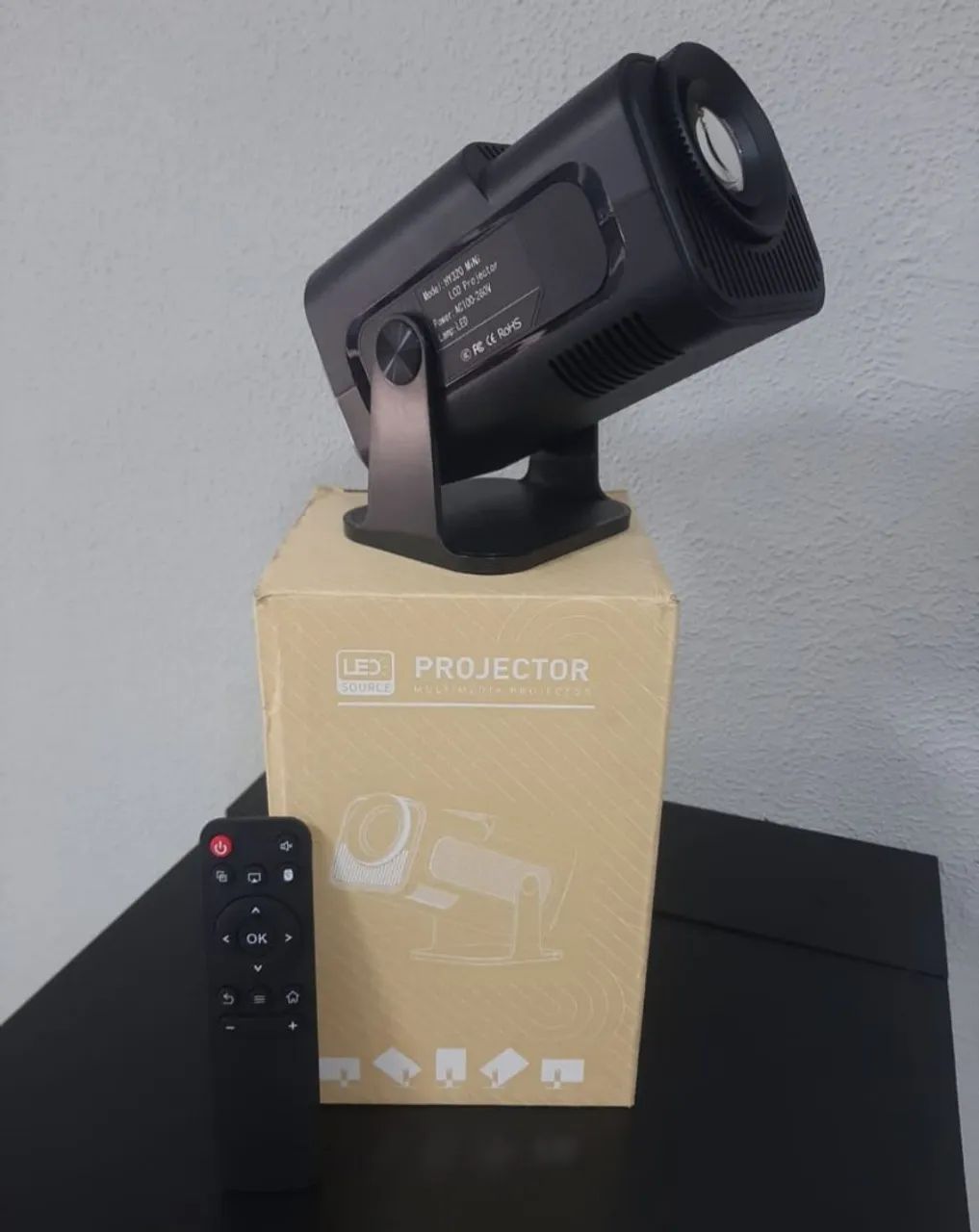 Projetor Hy320 Android (1080p) - o melhor, queima - Foto 2