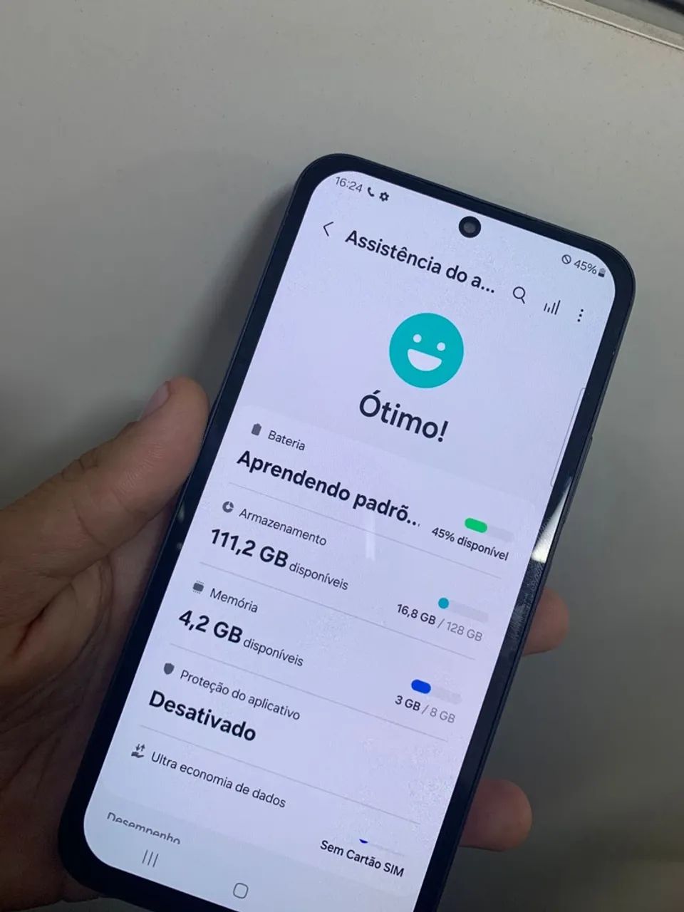 A54 128GB - potente, semi novo e pronto pra uso! - Foto 2