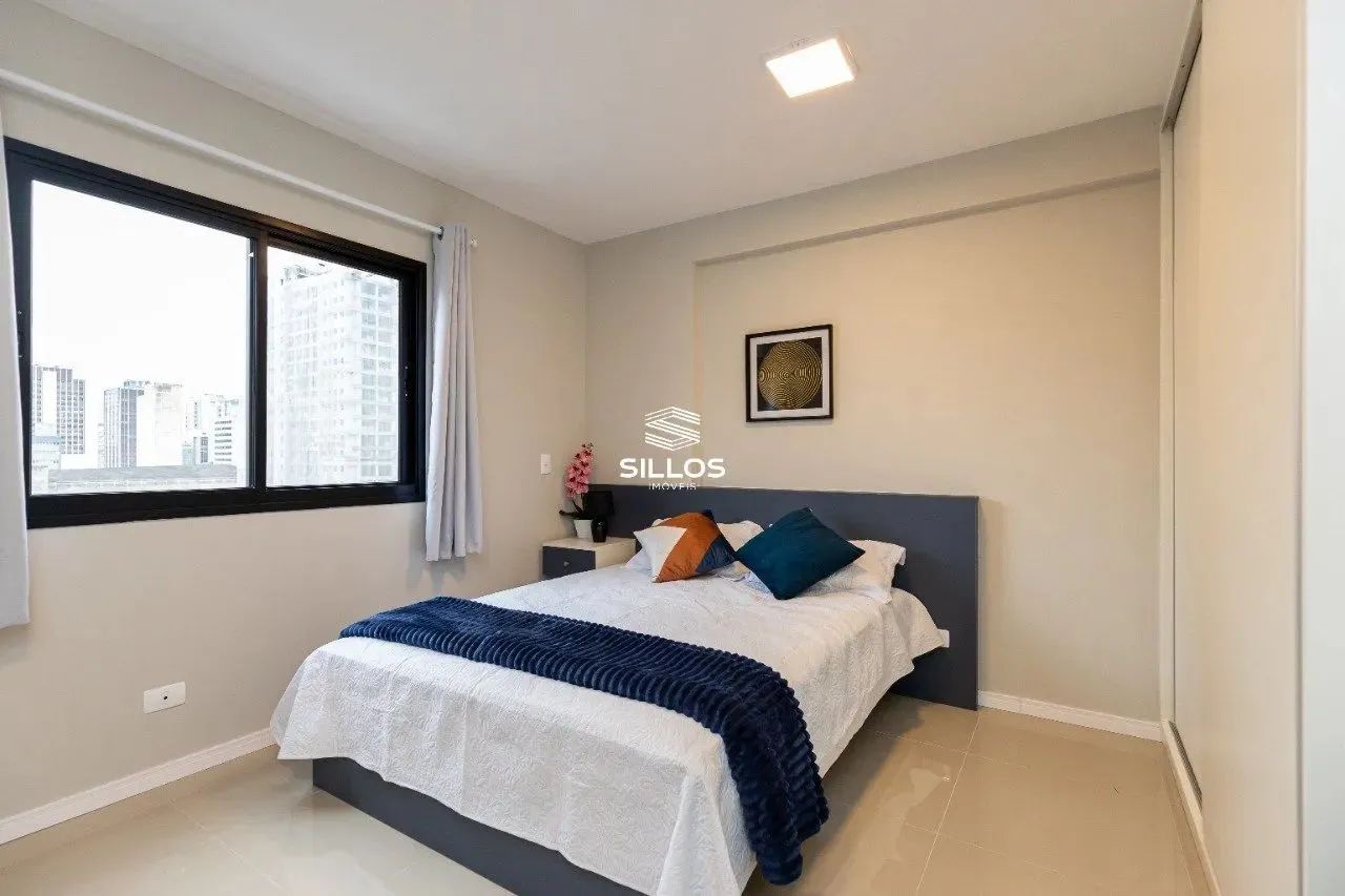 Studio mobiliado com 1 suíte para alugar no Centro de Curitiba - Foto 4