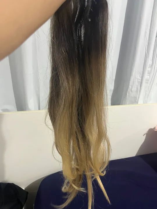 Cabelo humano premium loiro  - Foto 3