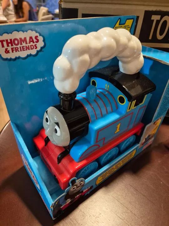Locomotiva Thomas e seus amigos- Lanterna com som - Foto 2