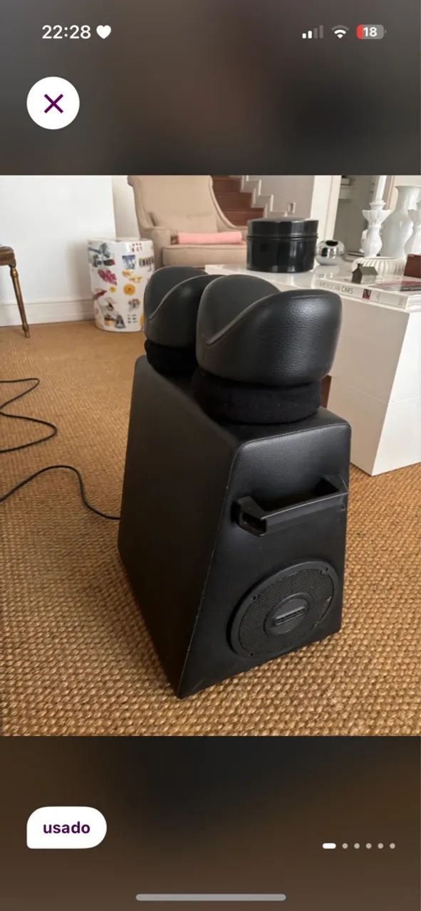 Massageador para pernas