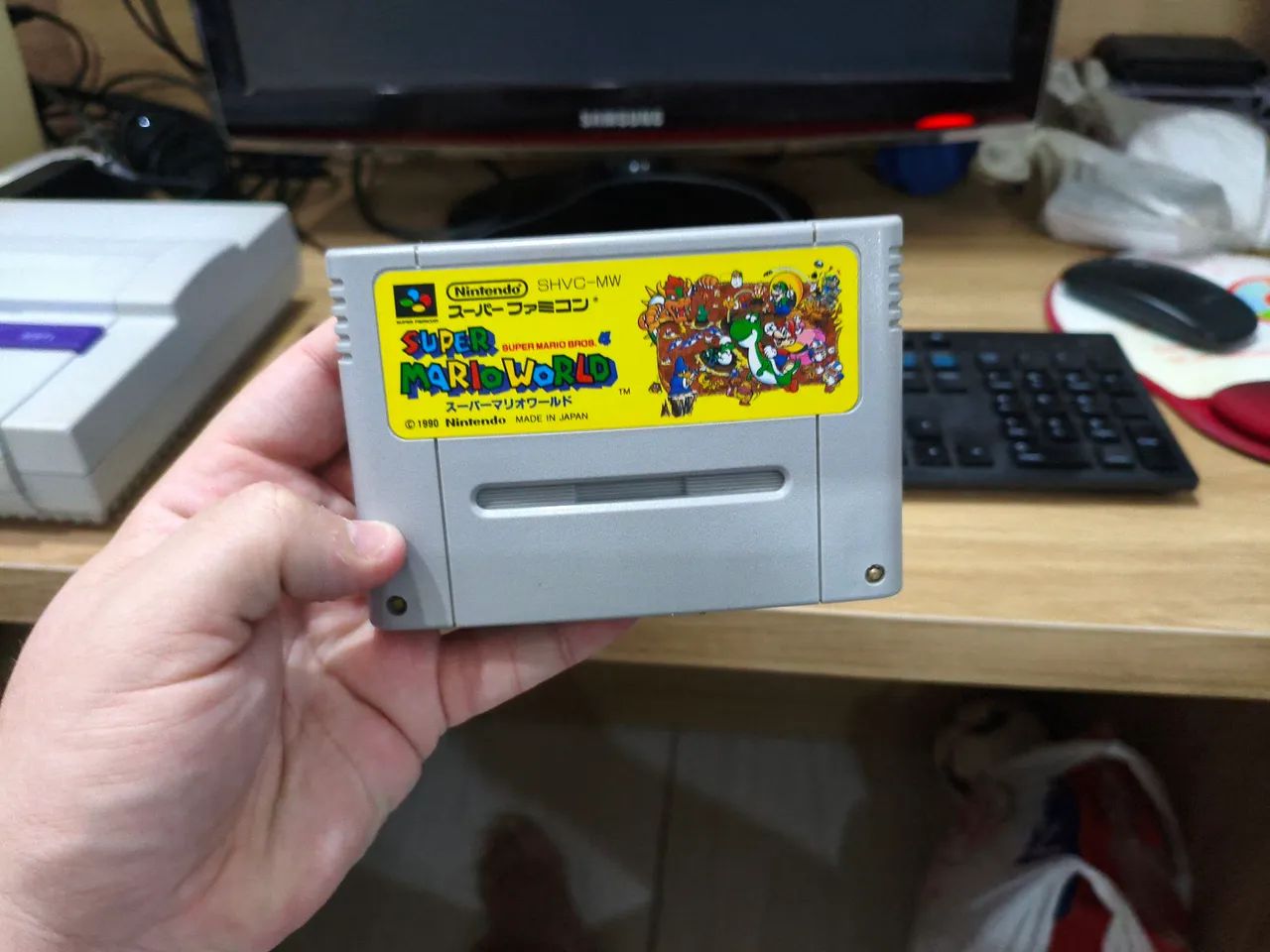 Super Mario world original de super famicom 