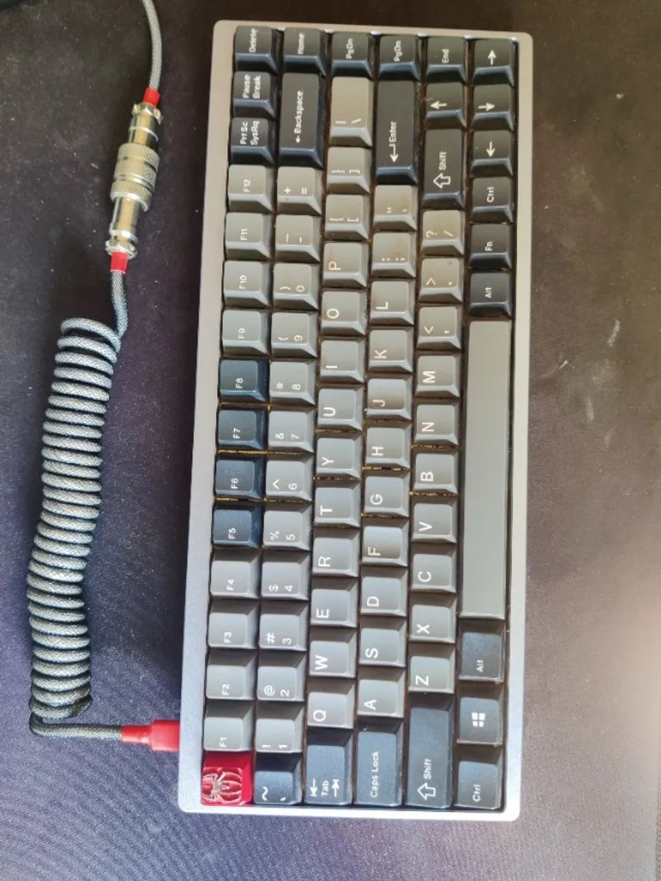 Teclado Kbdfans Kbd75v2 + Enjoypbt Dolch Keycaps (sem cabo) - Foto 4