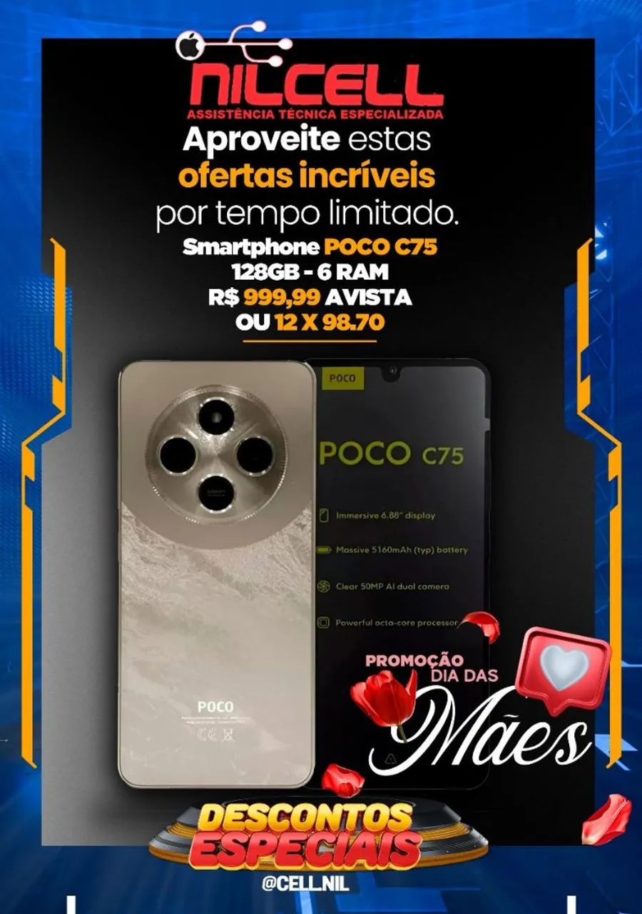 POCO C75 - LACRADO