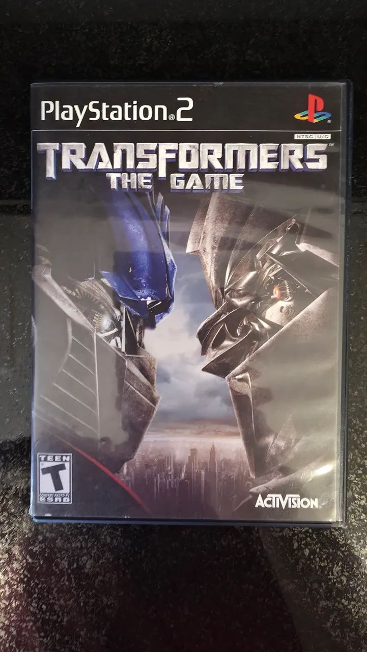 Transformers: The Game - PS2 original americano COMPLETO