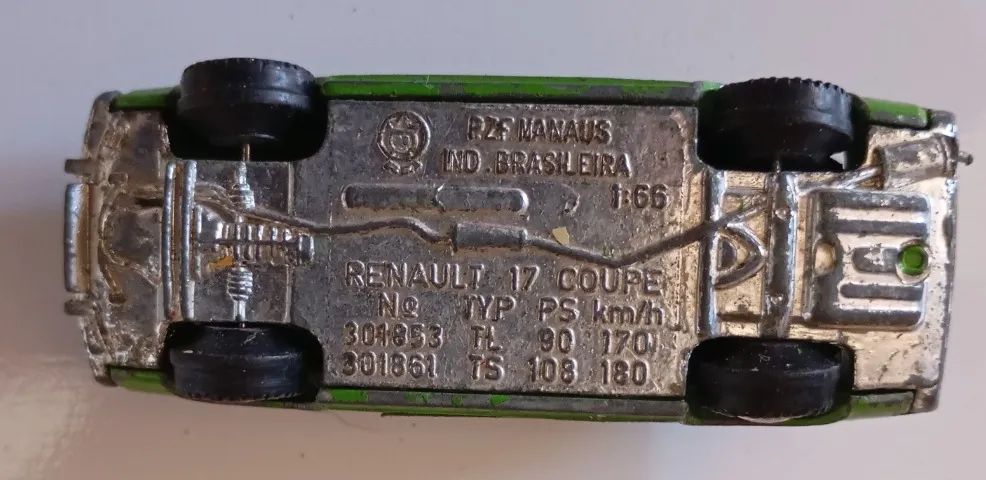 Miniatura Renault 17 Coupe Rei Alfema 1:66
