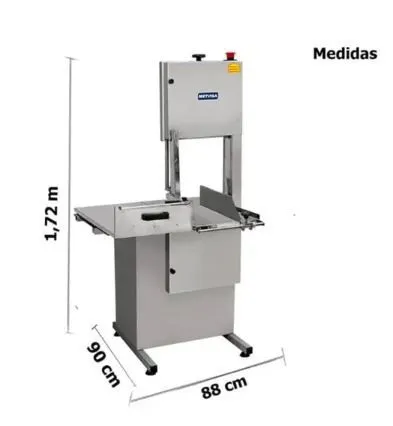 NZ. Serra fita inox grande METVISA