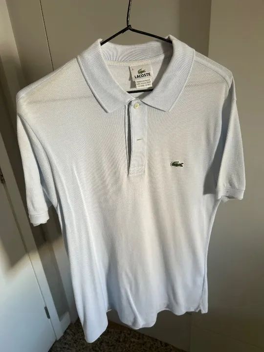 Camisa gola polo Lacoste tam 4 (M/G) - Foto 3