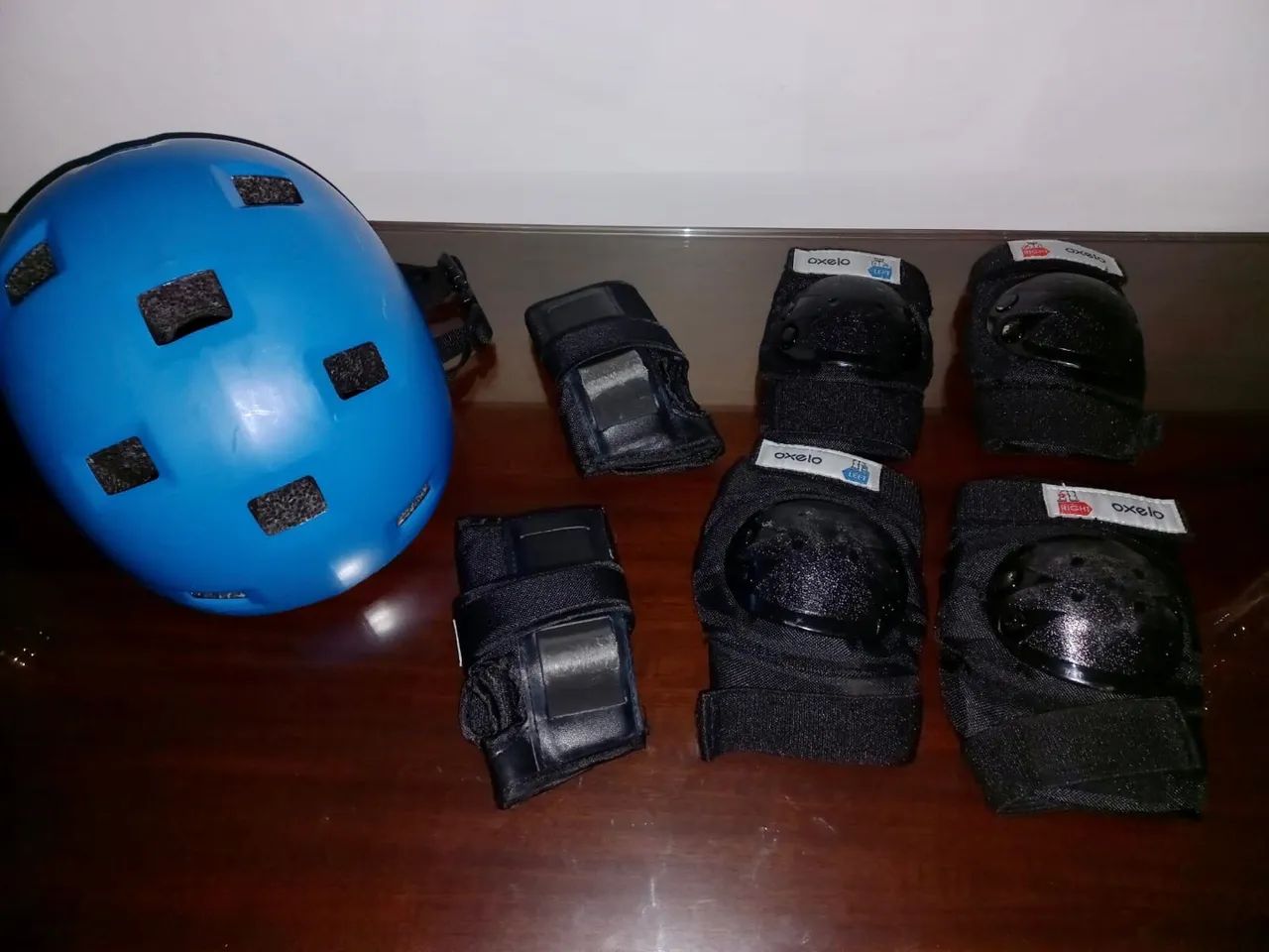 Kit proteção infanto-juvenil para esportes