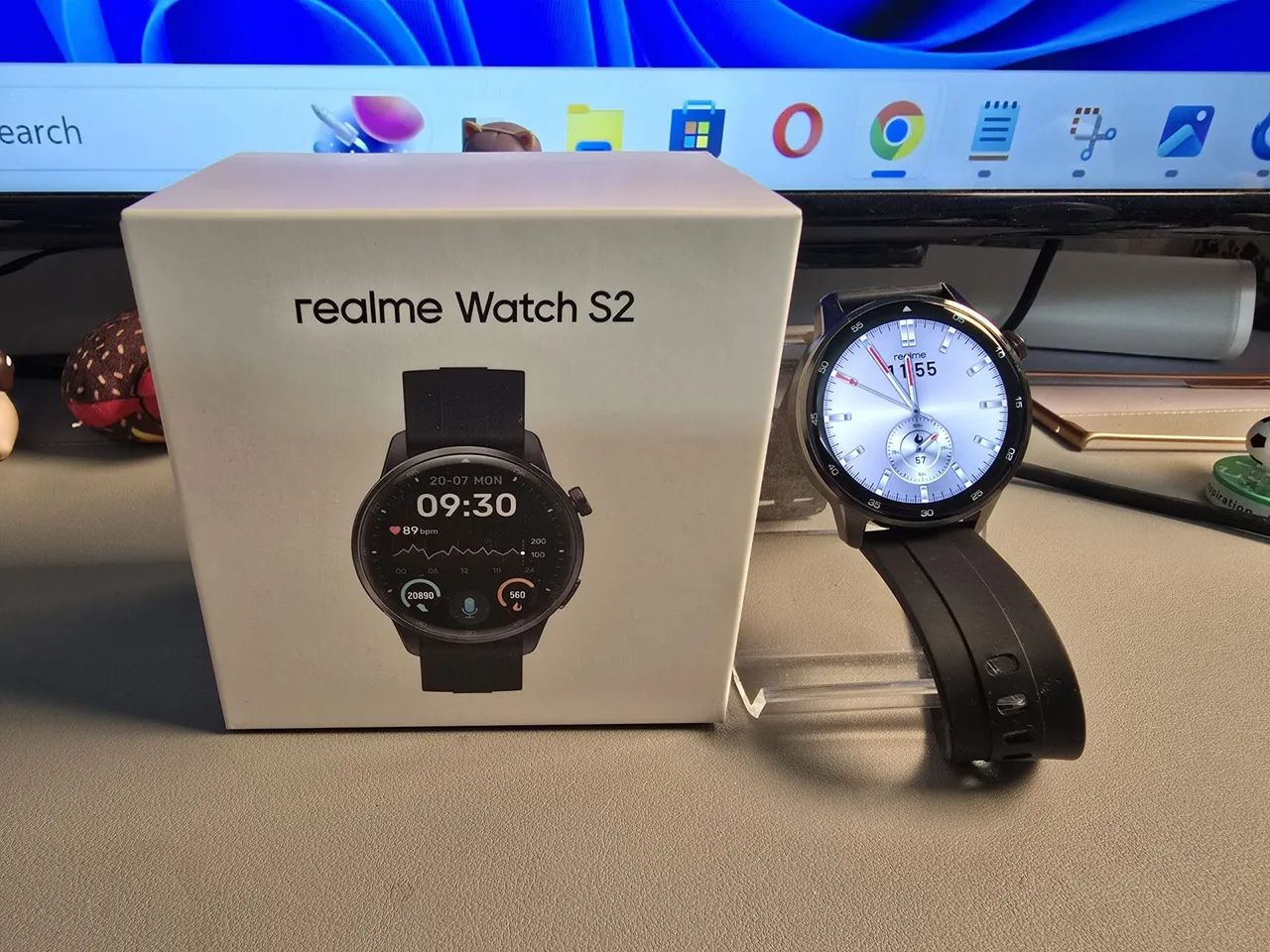 Smartwatch Realme Watch S2 Preto  - Foto 4