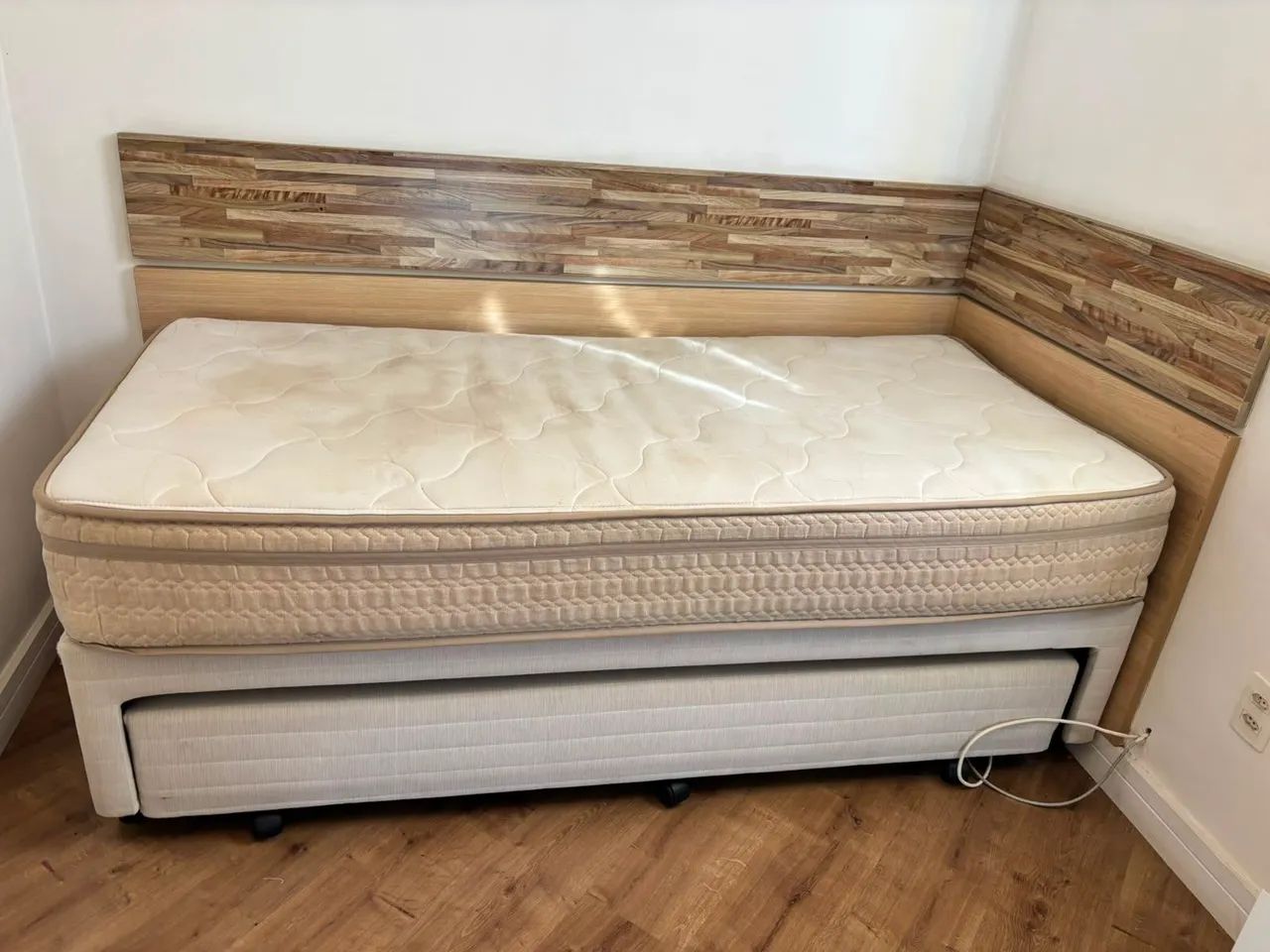 Cama bicama solteiro com 2 colchões  - Foto 5