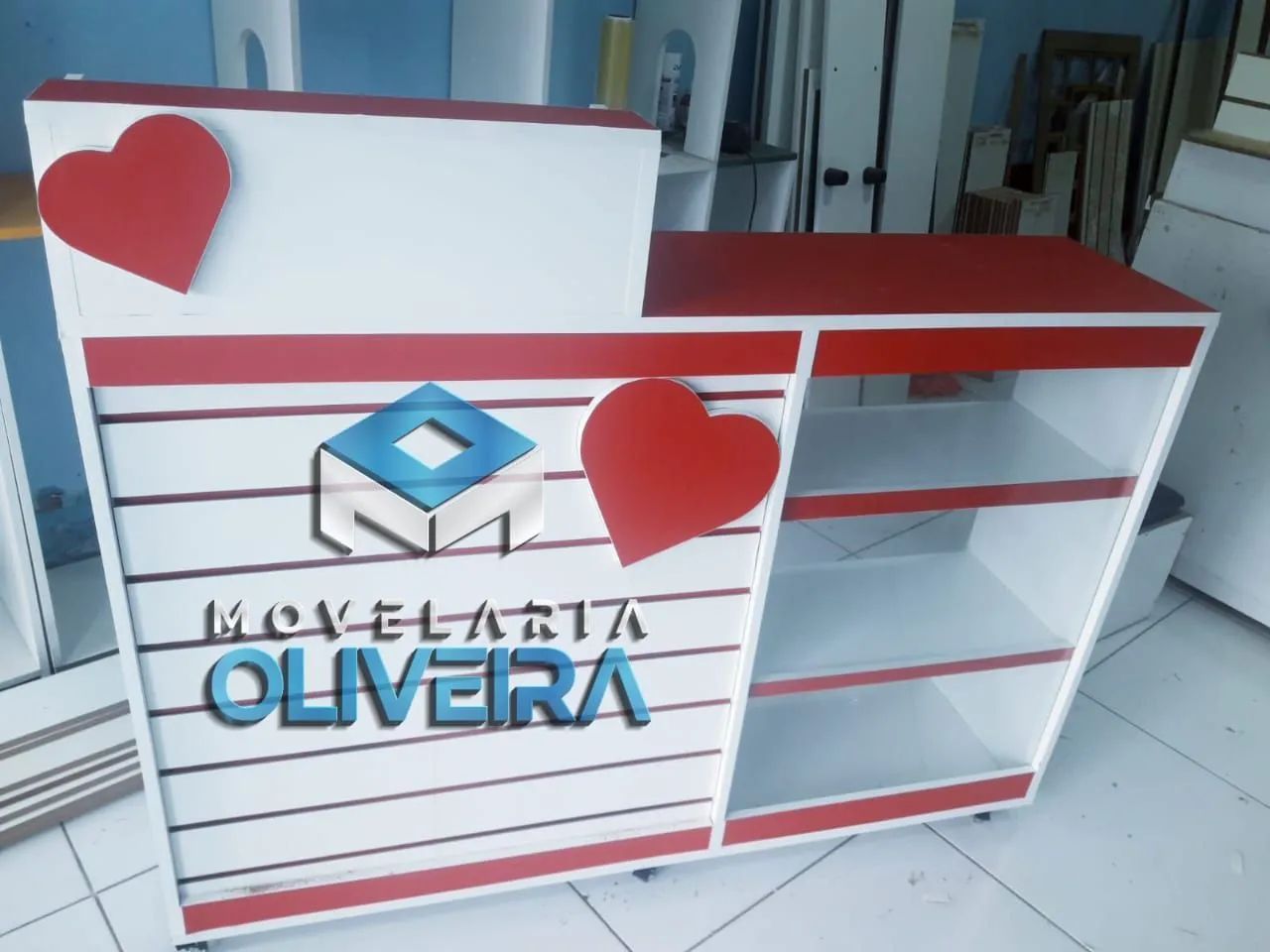 Balcão caixa e vitrine frontal fabricamos diversos modelos e valores  - Foto 3