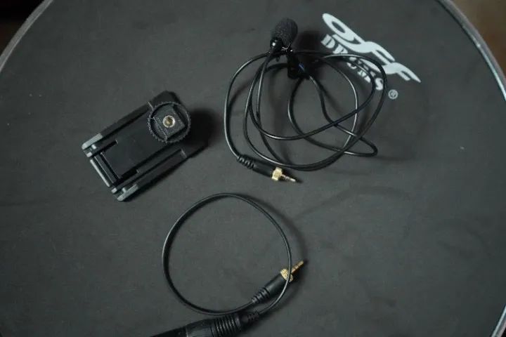 Microfone Lapela Mamen Wmic-01 Sistema Wireless - Foto 3