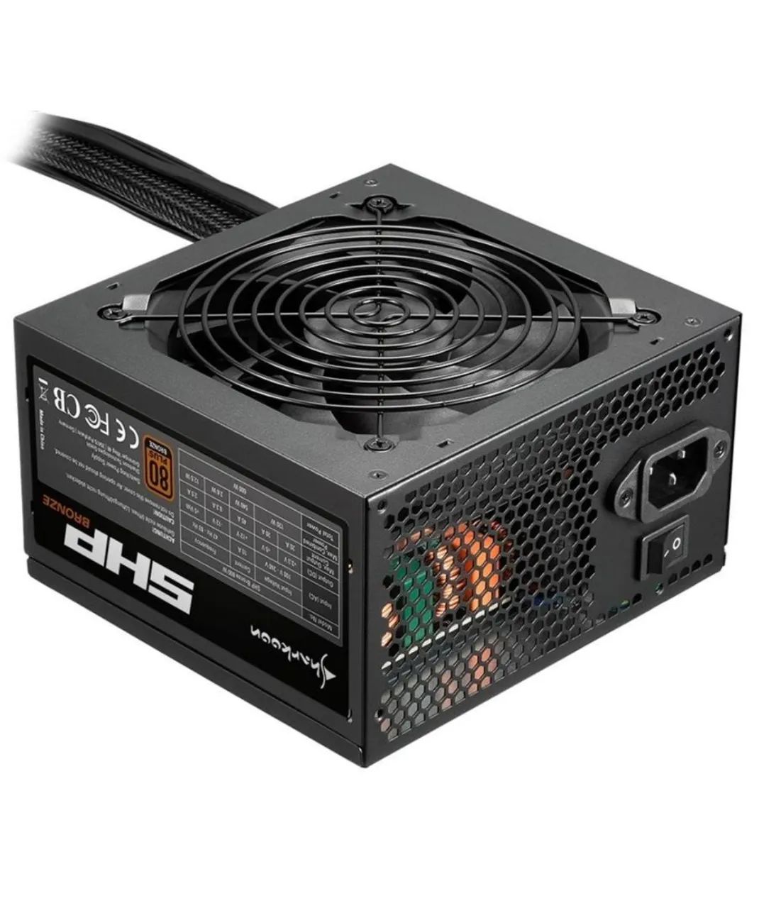 Fonte Sharkoon 600w - Foto 2