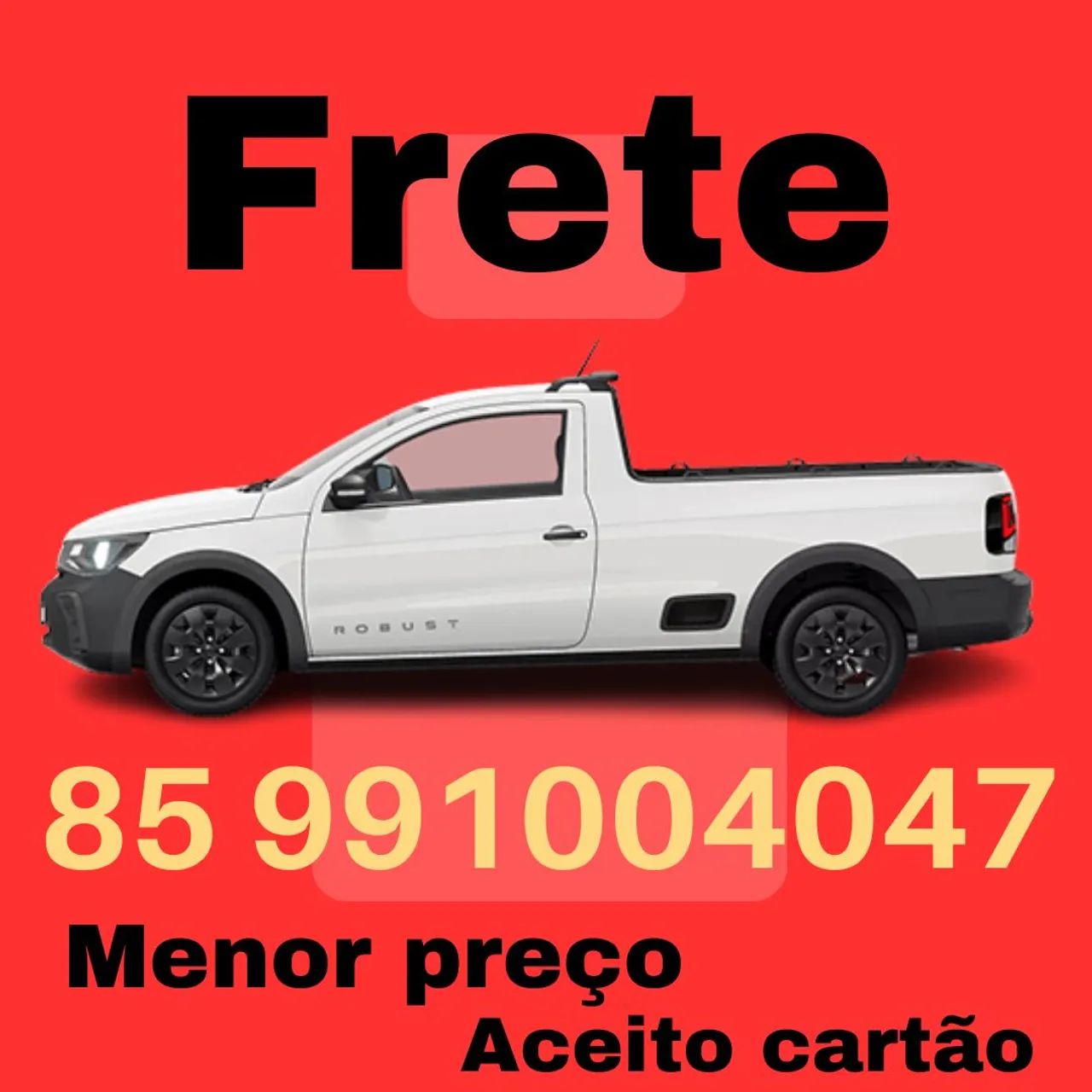 Frete frete menor preço. 