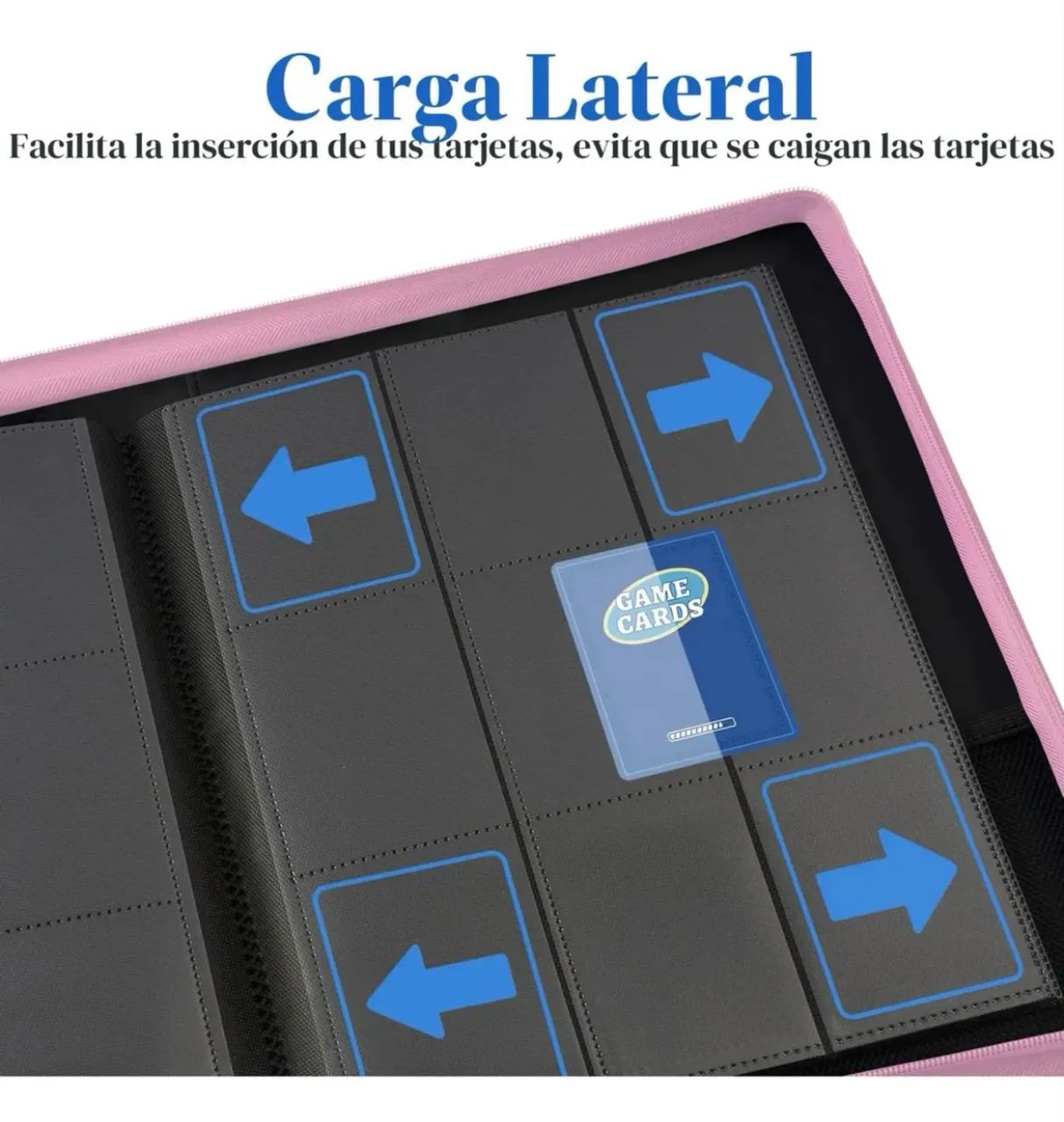 Fichário Rosa para Cartas Pokémon, Magic e Lorcana ? Central - Foto 4