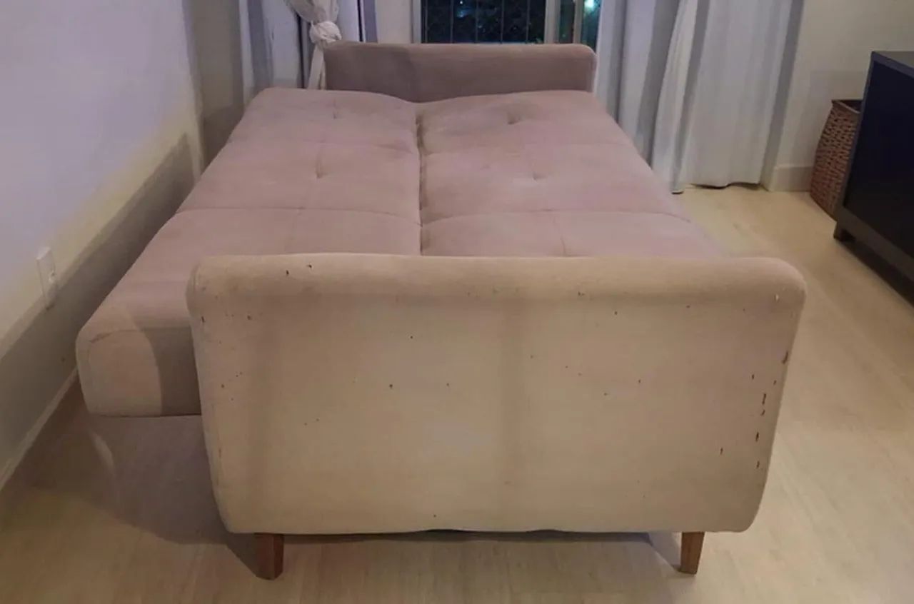 SOFÁ CAMA 3 LUGARES R$800,00 - Foto 5