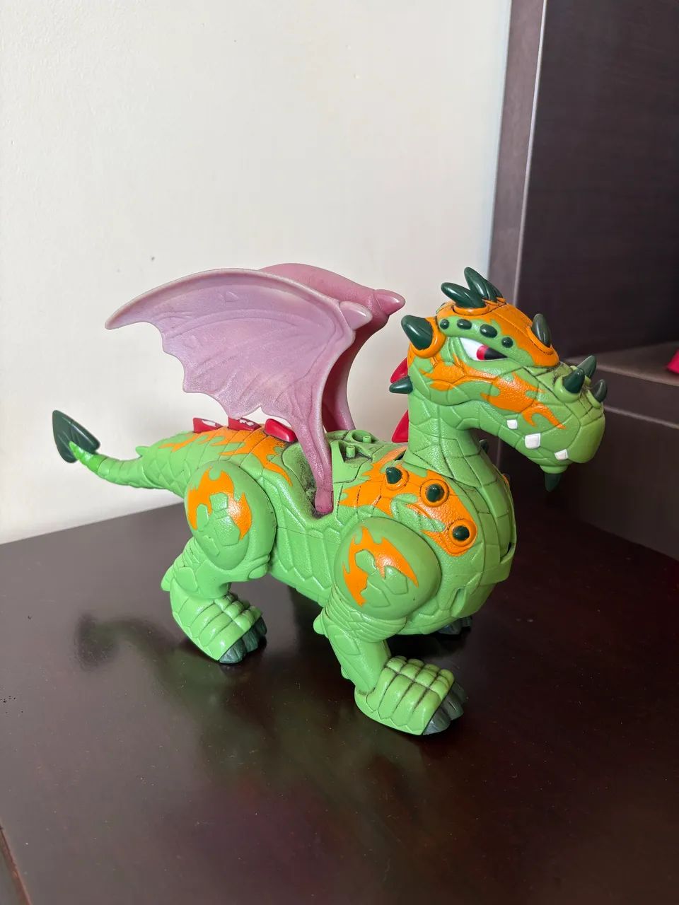 Dragão verde - 2007 Imaginext Fisher Price  - Foto 3
