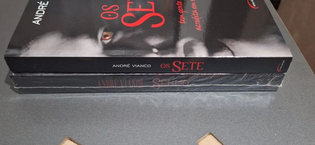 Livros Os Sete + Sétimo (André Vianco) - Foto 5