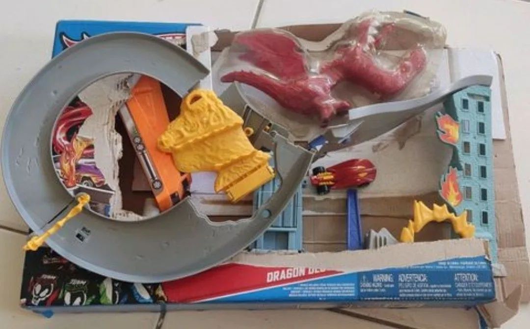 Playset Hot Wheels Dragon Destroyer - Foto 3