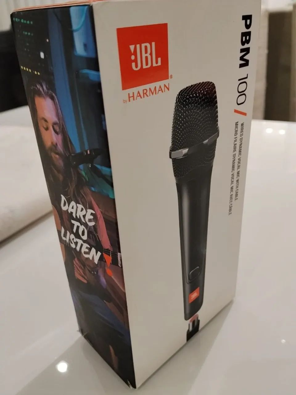 Par de Microfones JBL PBM100 com fio - Excelente estado - Foto 2