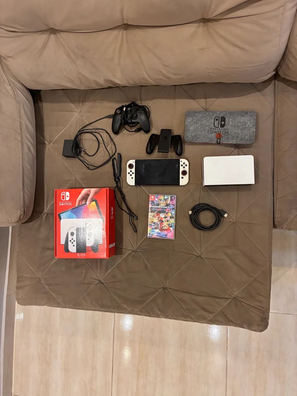 Nintendo Switch OLED BRANCO 64GB 
