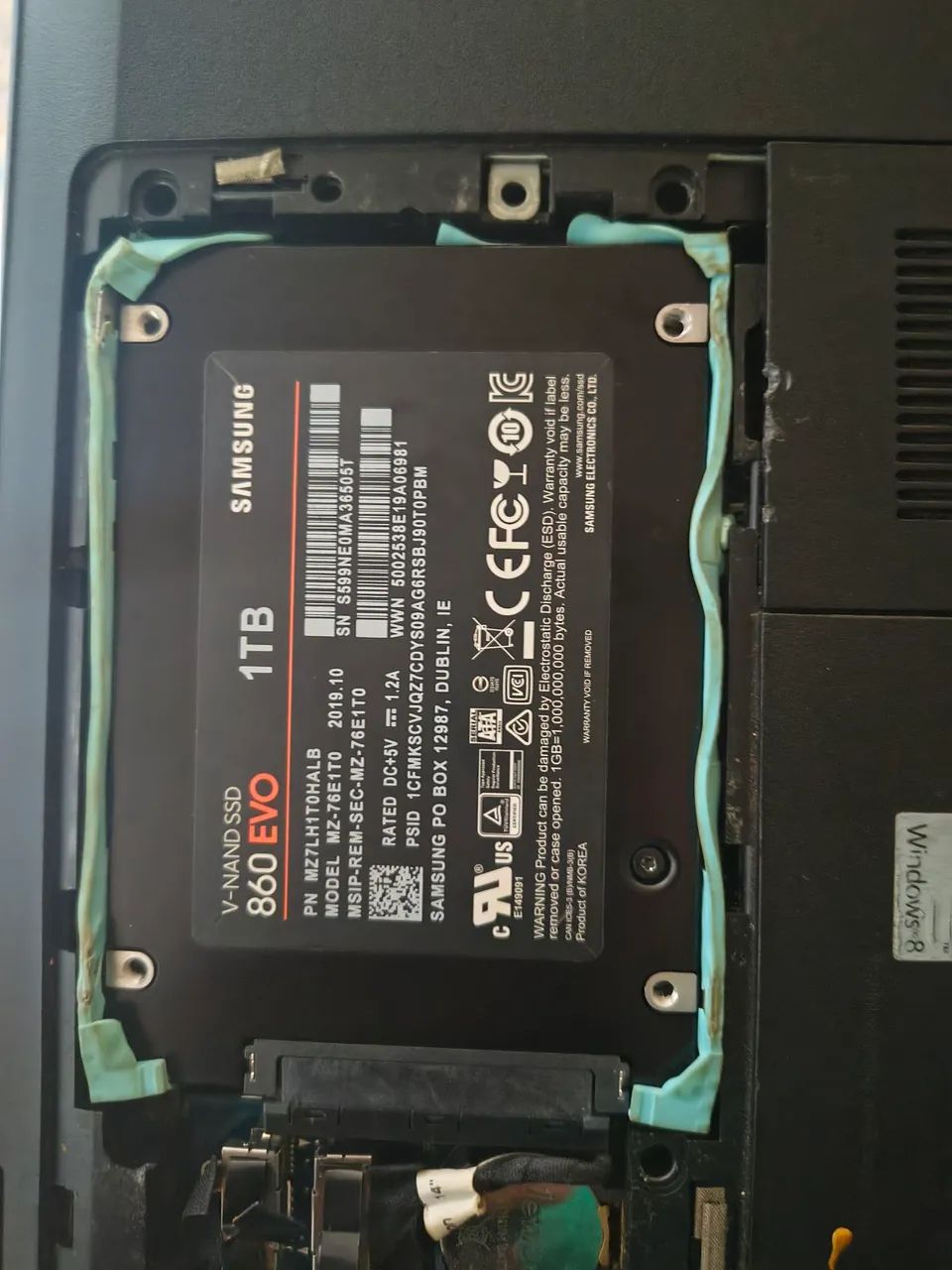 SSD Samsung 860 EVO 1TB SATA III 2.5" - Foto 2
