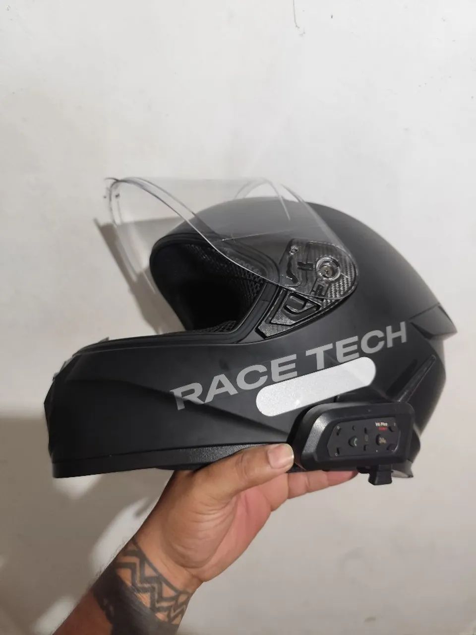 Capacete com intercomunicador  - Foto 2