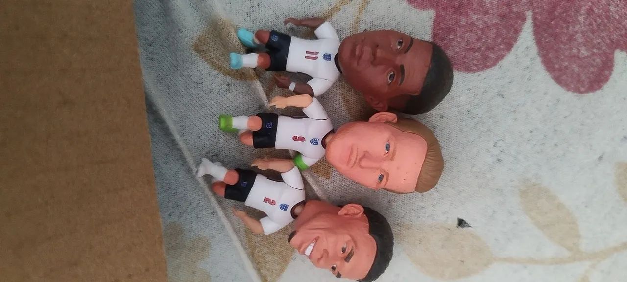 mini craques seleção da Inglaterra 