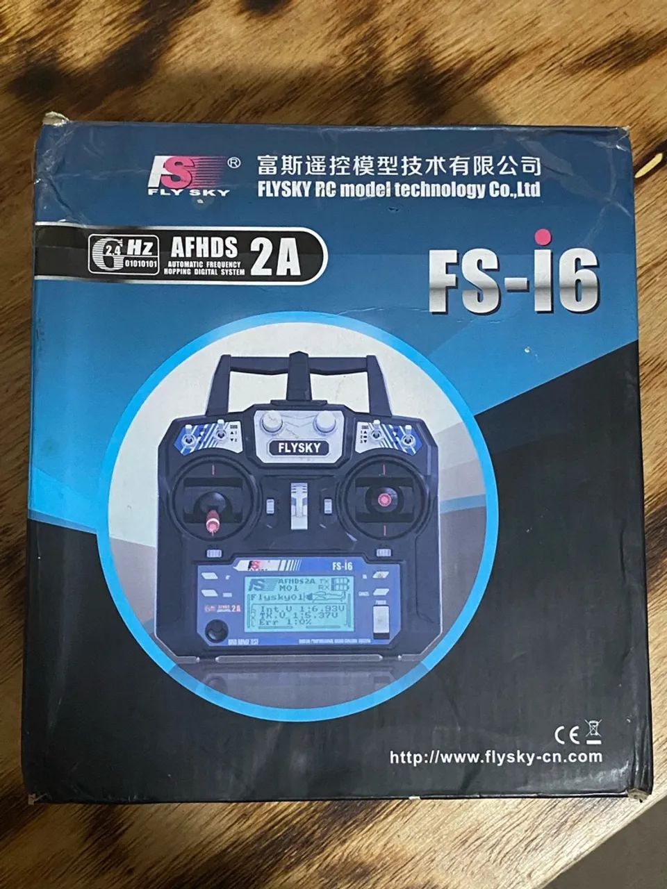 Rádio FlySky FS-I6 Semi novo - Foto 3
