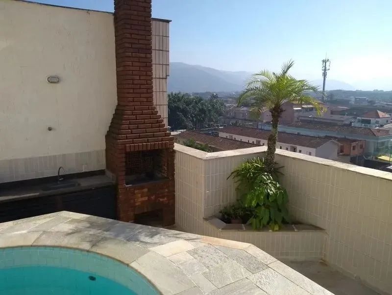 Cobertura Penthouse com piscina, 3 dormitórios, Enseada, Guarujá - Foto 4