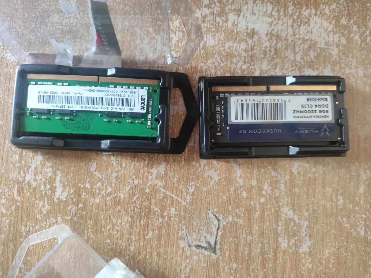 Duas Memoria ram DDR4 3200mhz