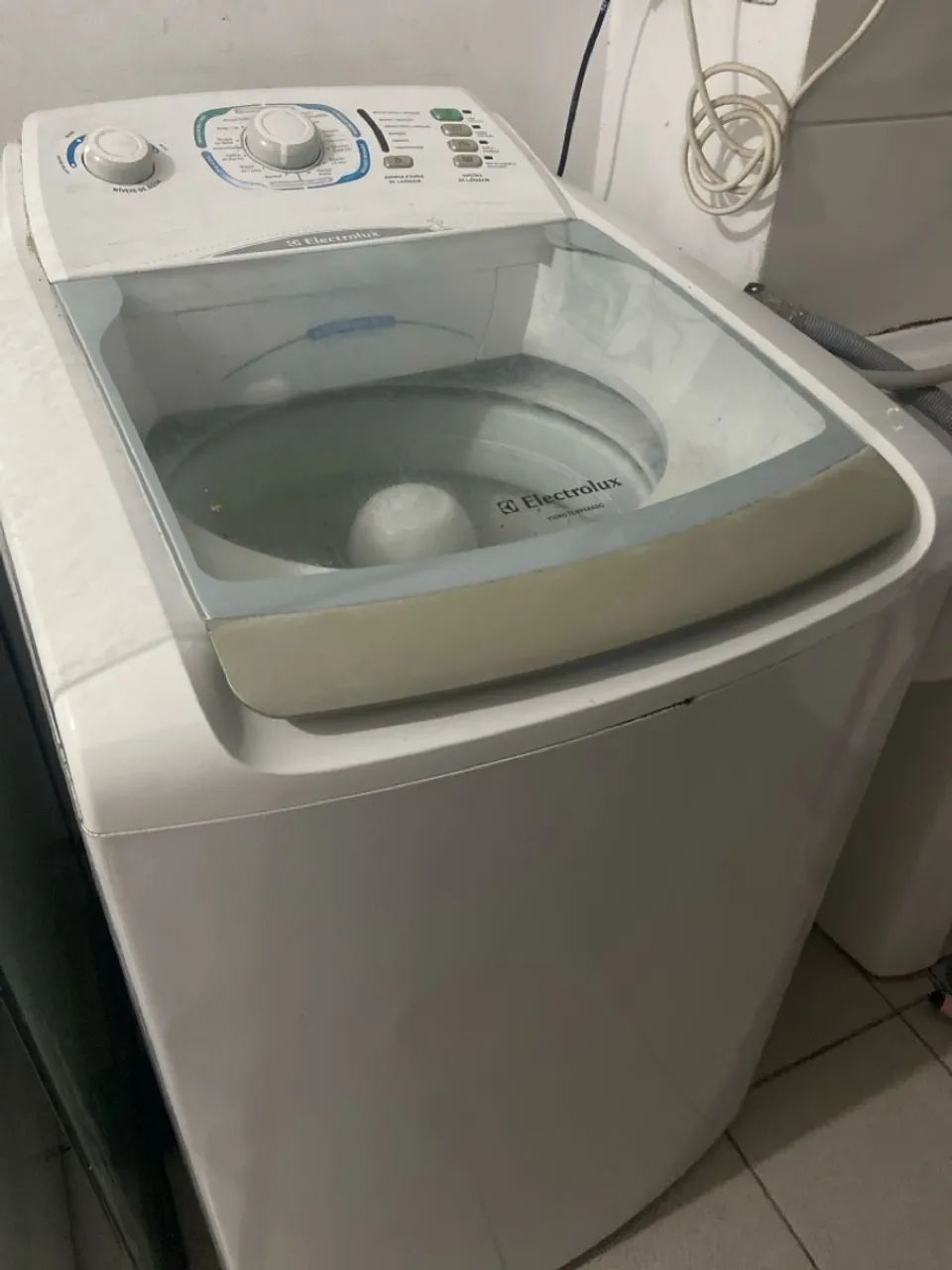 Máquina de lavar eletrolux vidro e temperado 