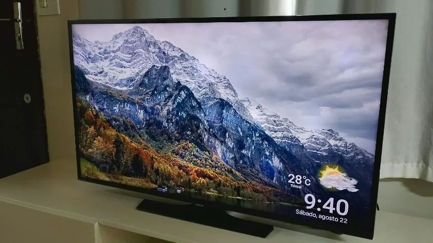 TV Samsung 40 polegadas Full HD com controle remoto - Foto 3