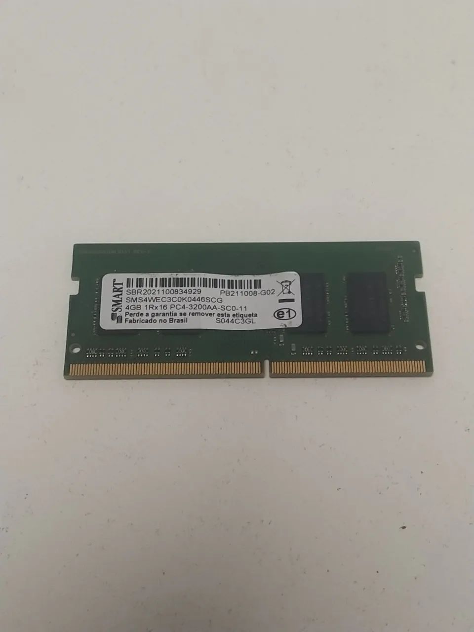 Memória para Notebook DDR4 4GB