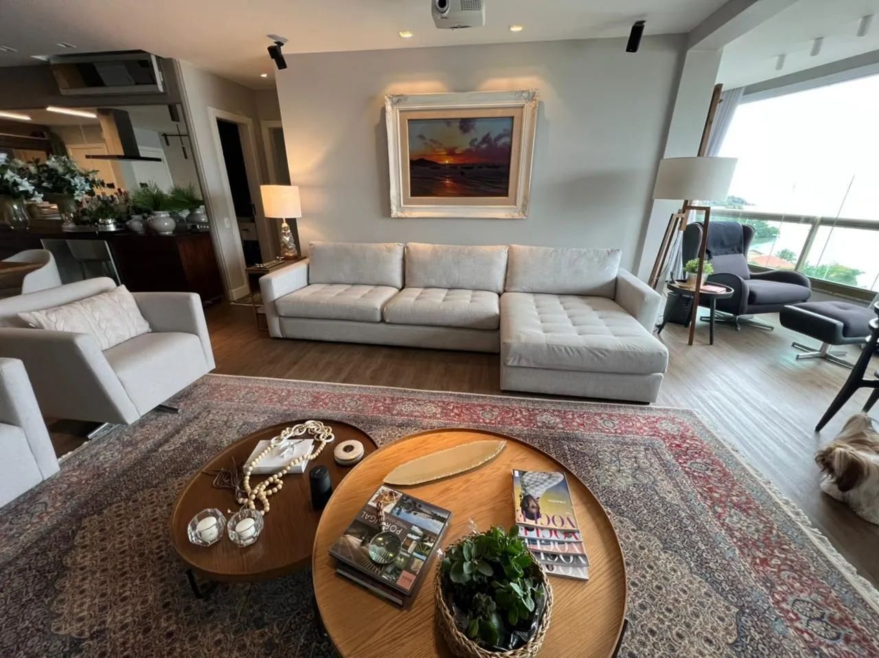 Lindo sofá com chaise - Foto 5
