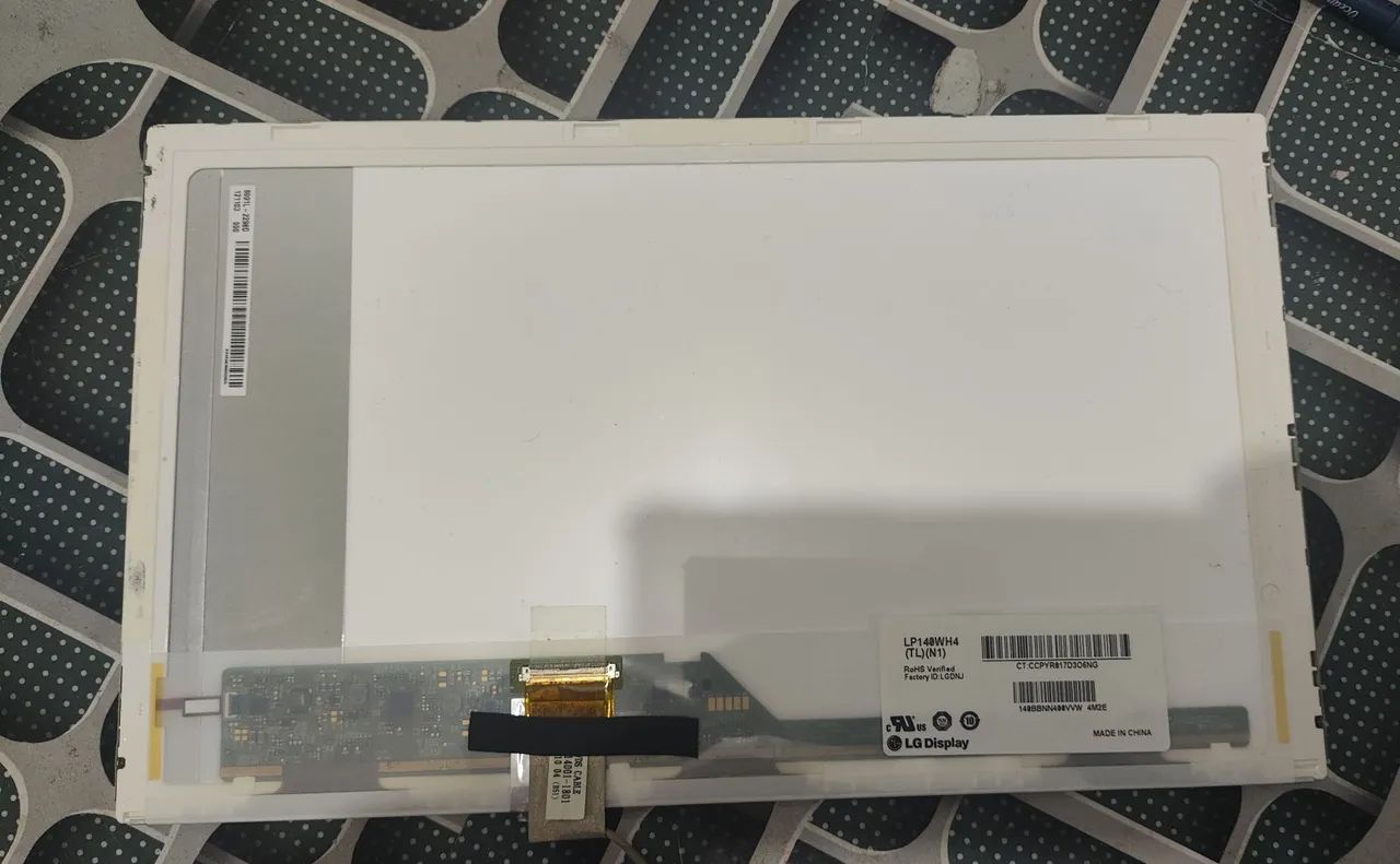Tela Notebook 14" LED LP140WH4 TL N1 - 40 pinos - Foto 3
