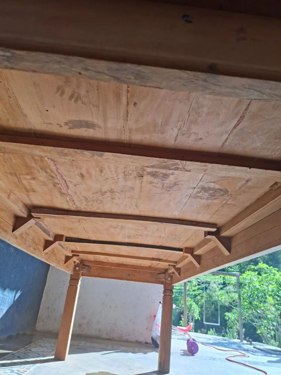 Mesa Rustica de peroba rosa - Foto 3