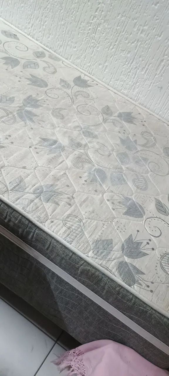 Cama box solteiro colchão acoplado NÃO ENTREGO