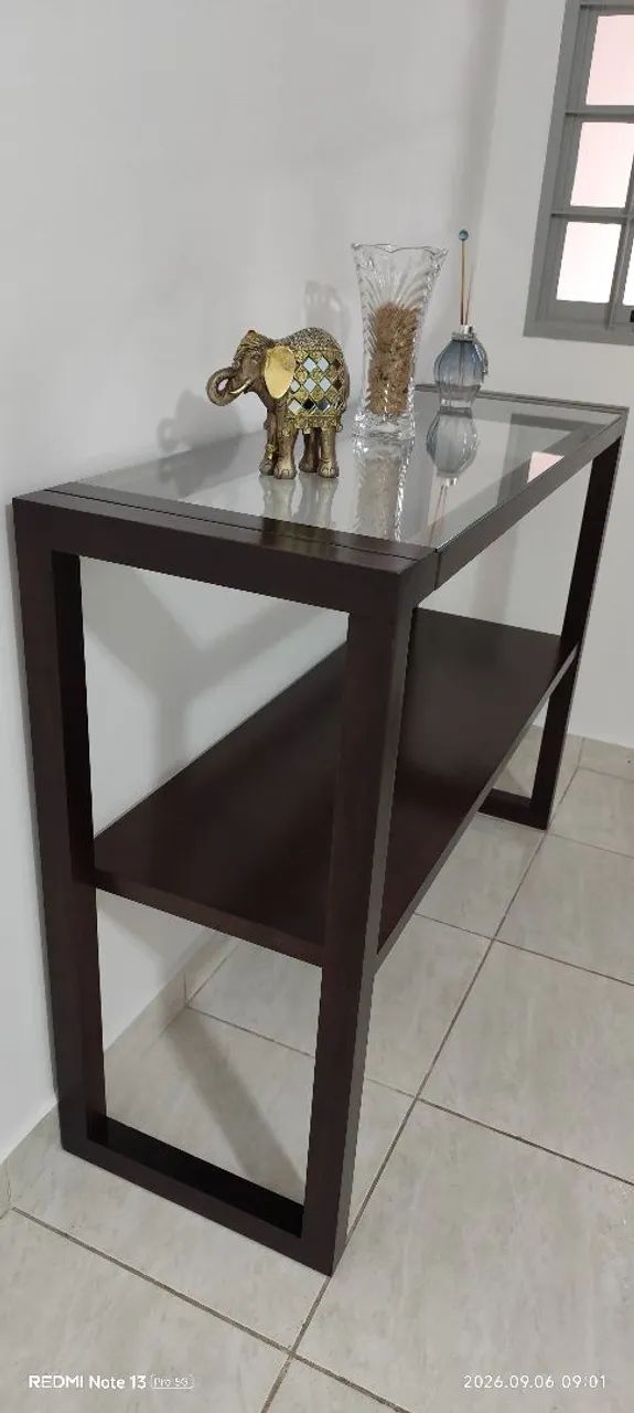 Lindo aparador com tampo de vidro  - Foto 2