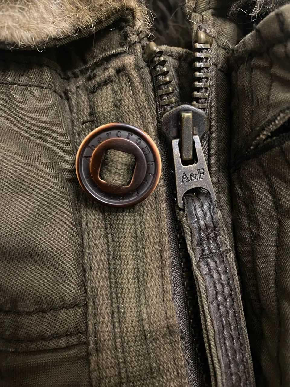 Jaqueta Parka Abercrombie & Fitch Basin Mountain - Foto 3