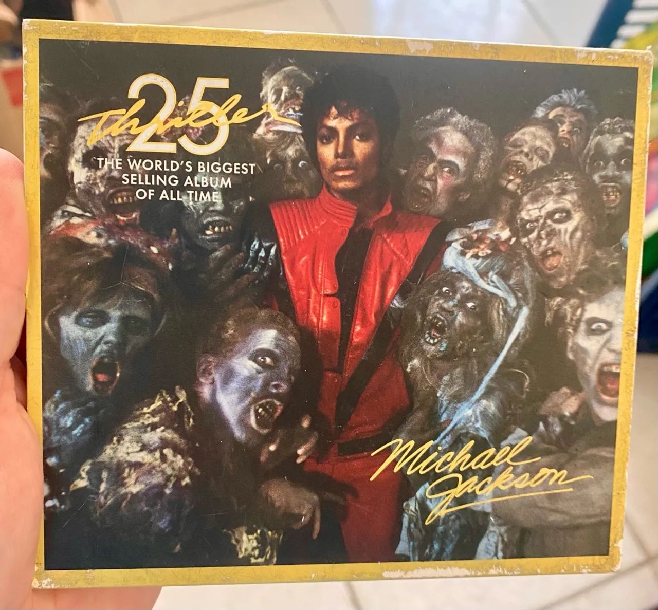 Cd Michael Jackson Thriller 25 anos (cd duplo, edição deluxe