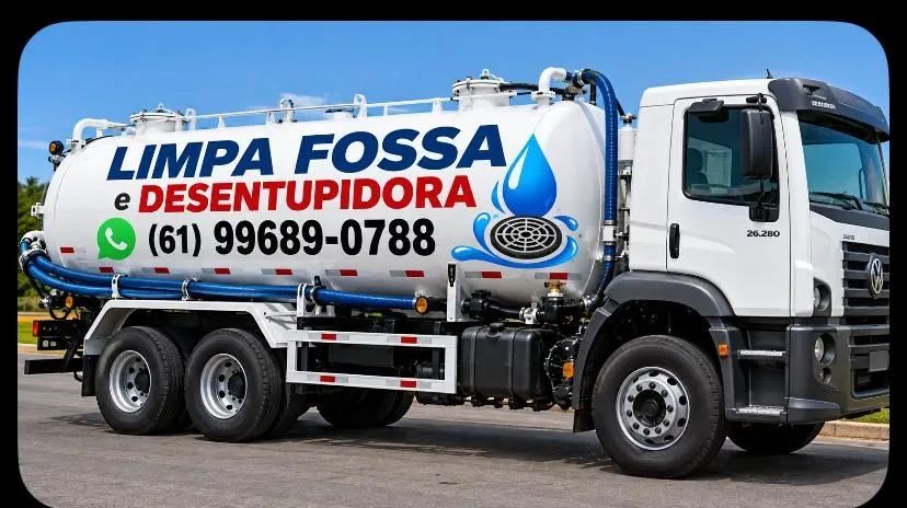 Limpa fossa e desentupimento