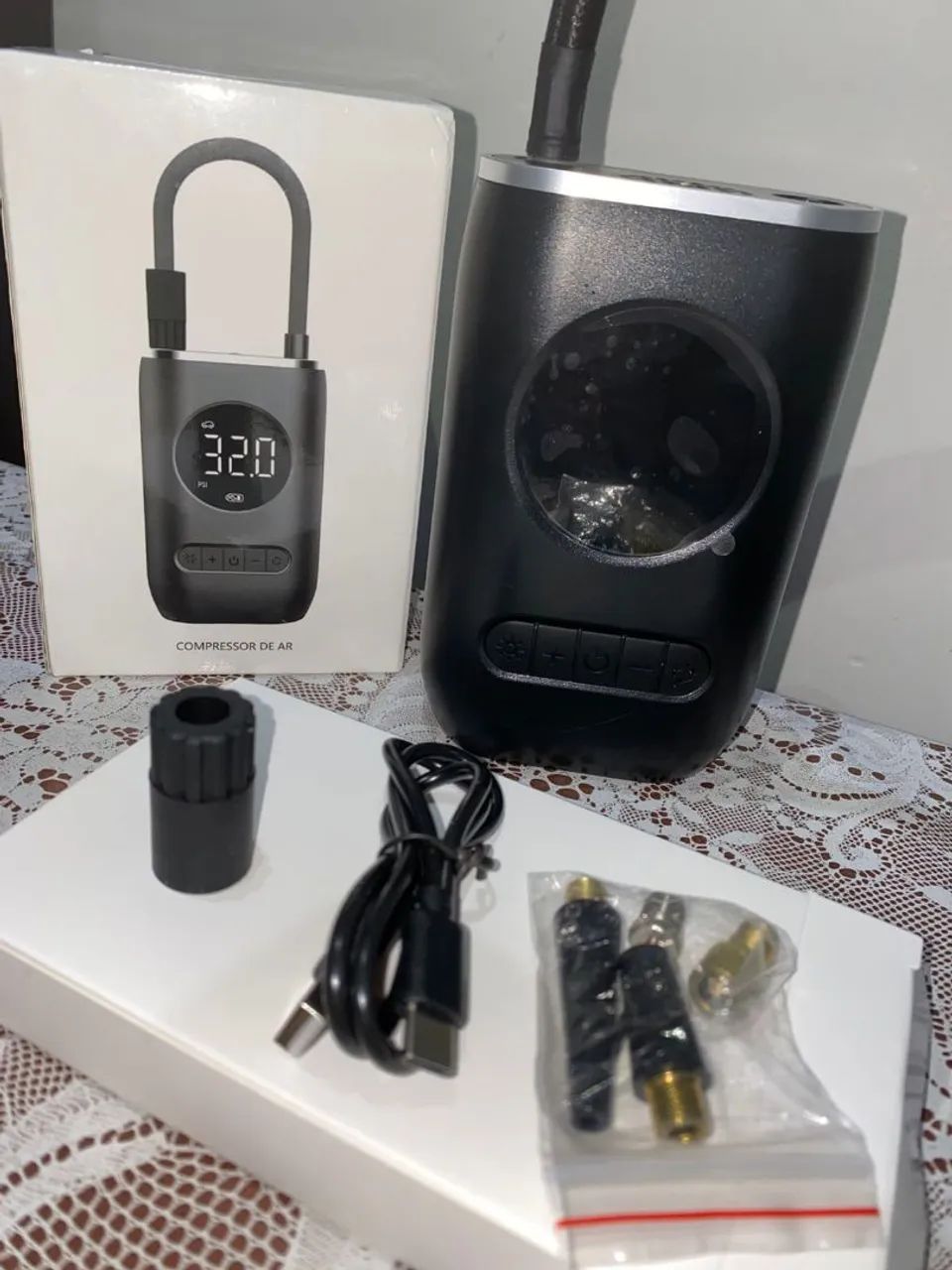 Mini Compressor Digital Portátil.  - Foto 4