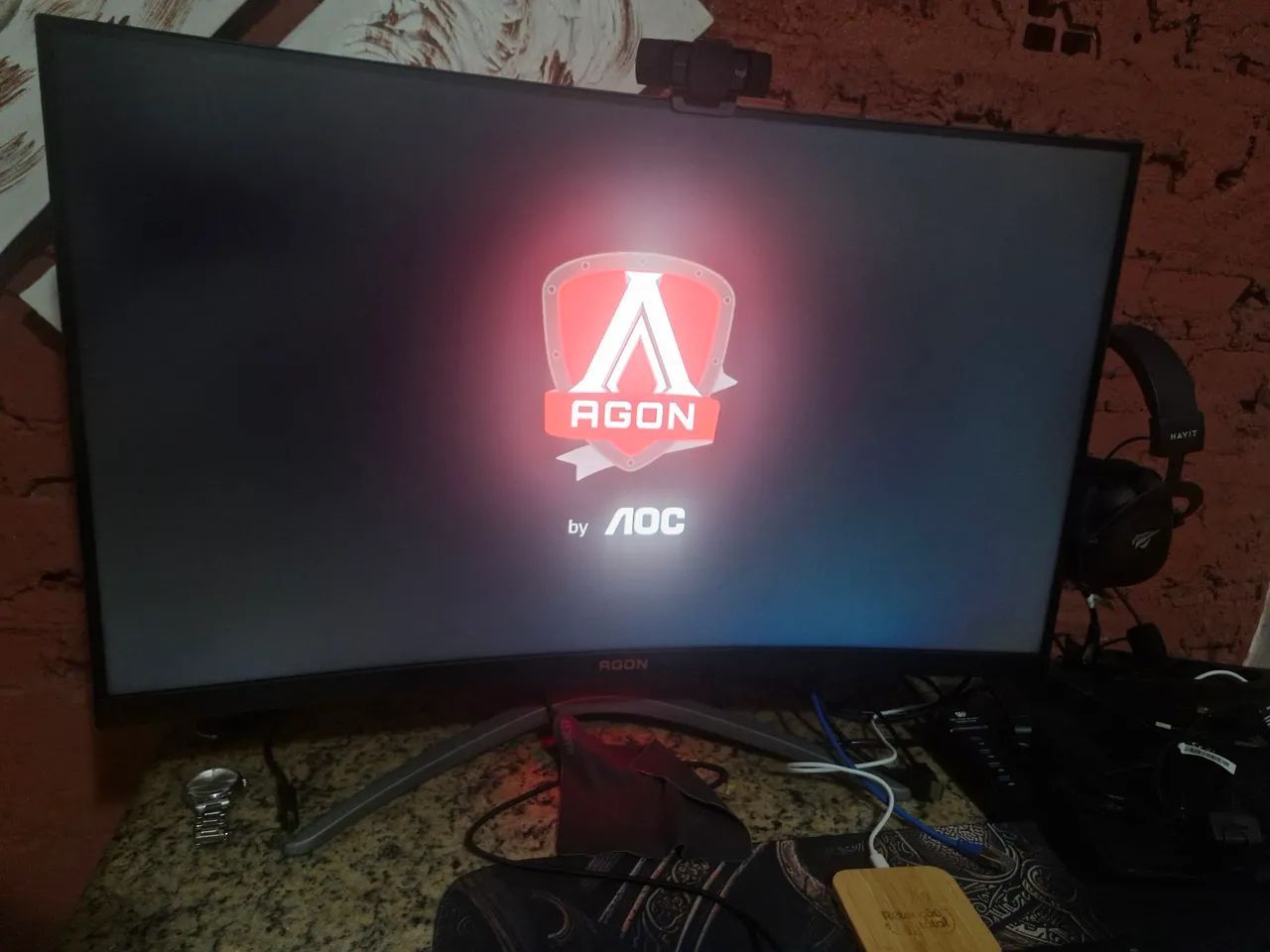 Monitor  curvo de 165hz