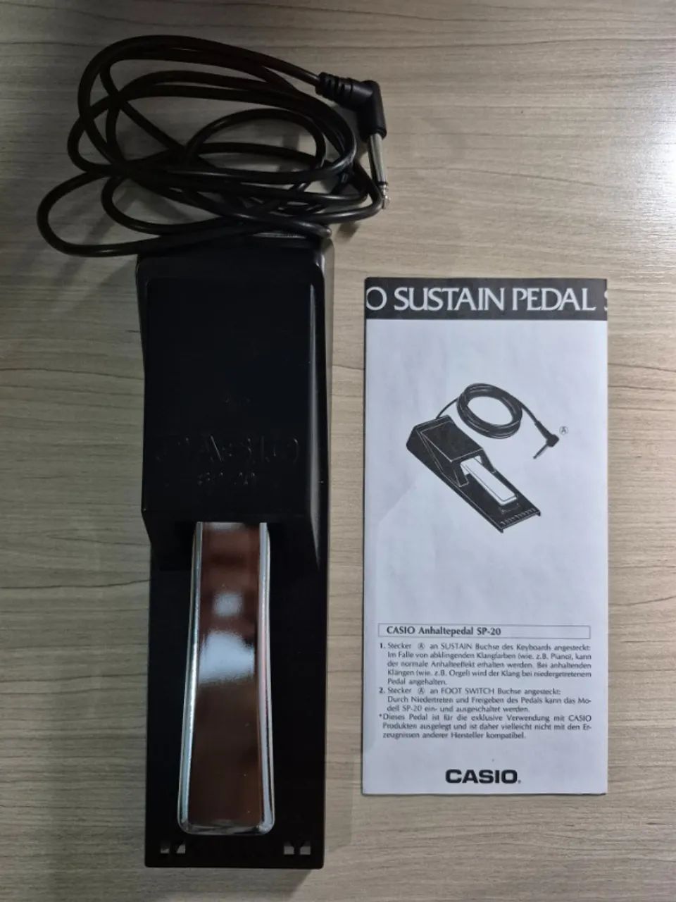 Pedal Sustain Casio SP-20 - Foto 2