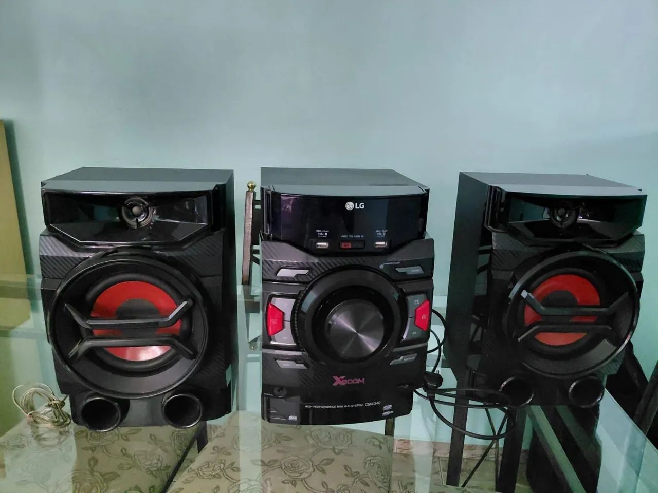 Aparelho de Som Minisystem LG CM 4340  200wts <br>